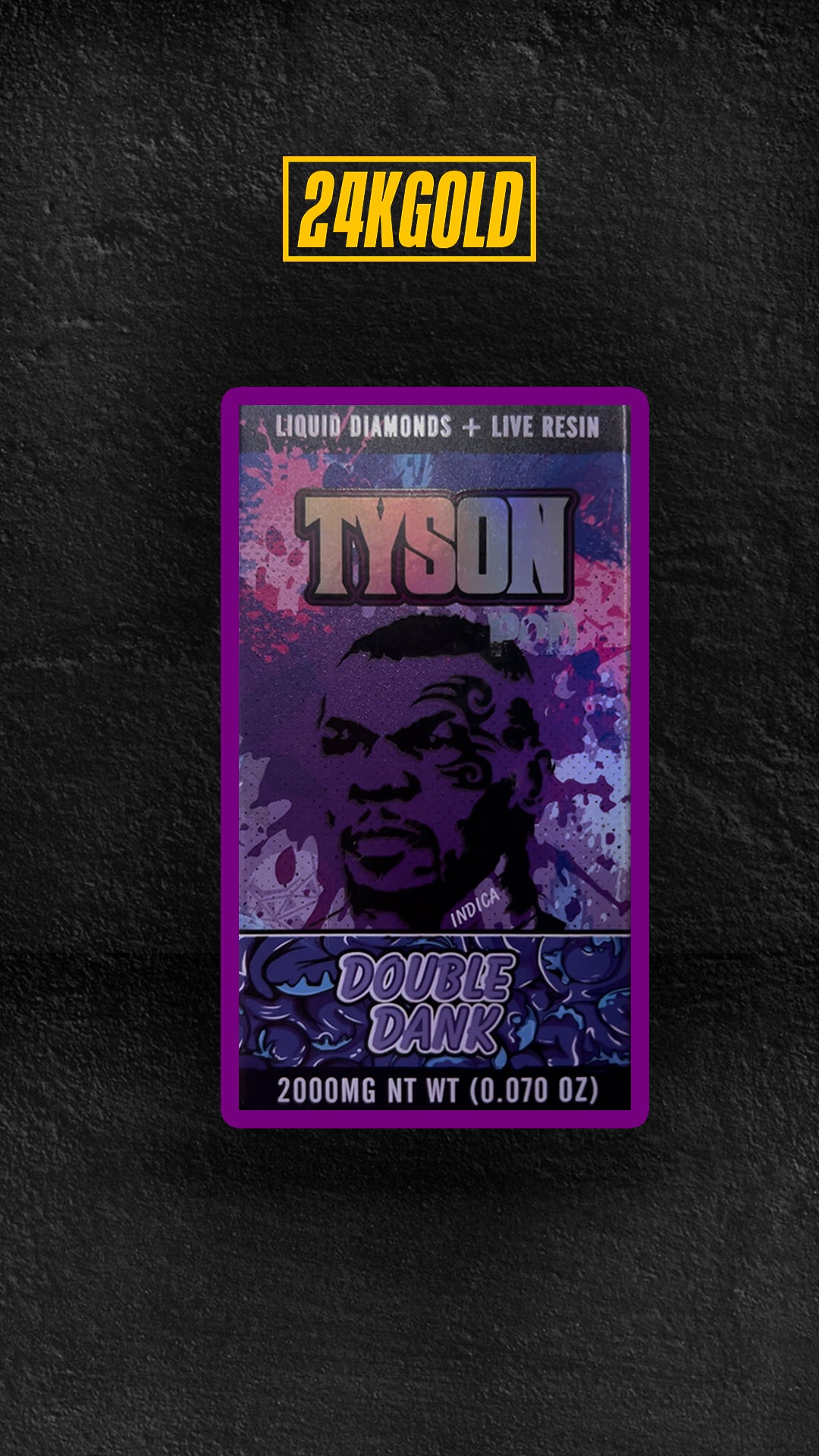Desechables Tyson Liquid Diamonds + Live Resin - 2000mg (0.070 oz)
