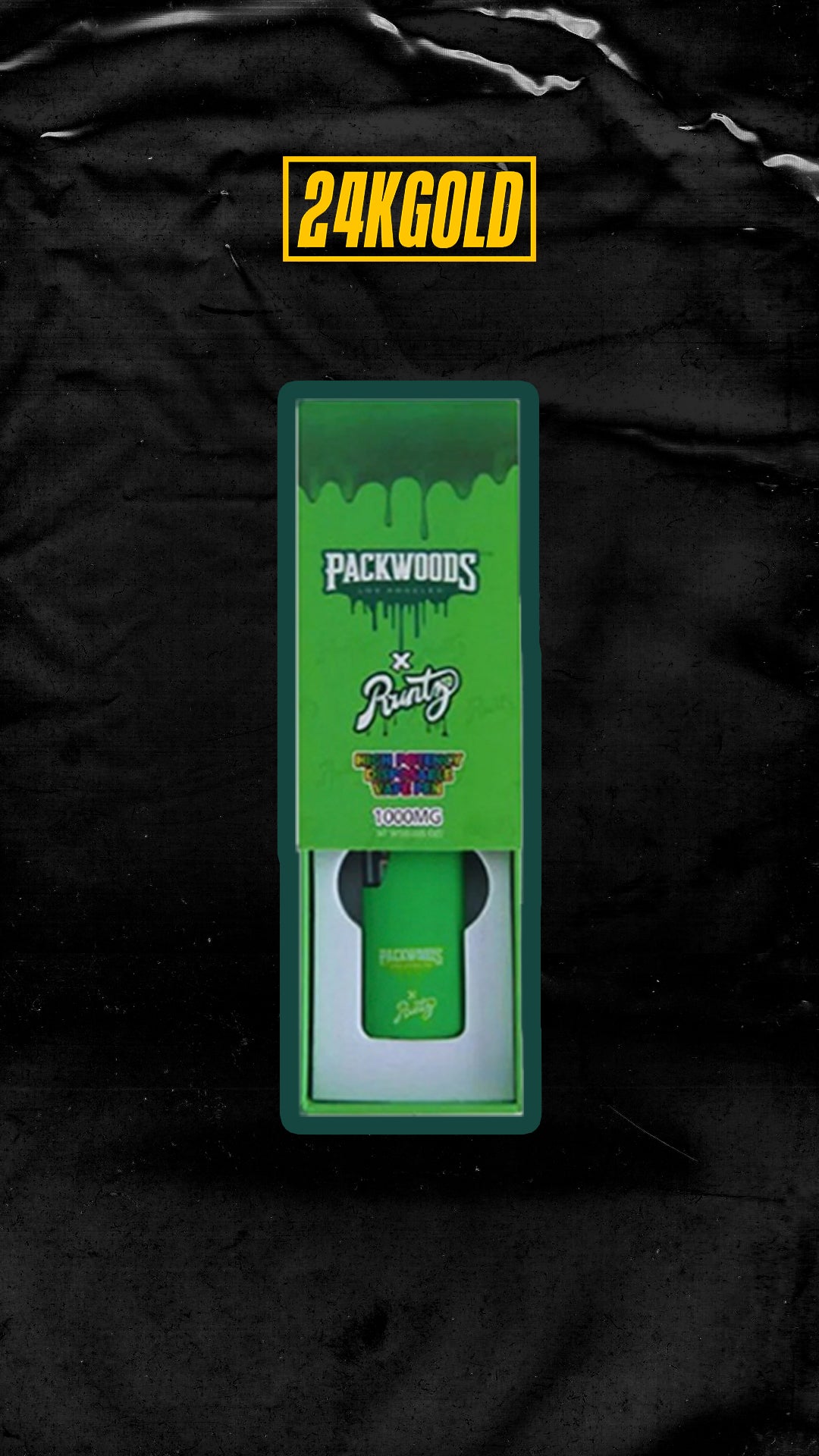 Desechables Packwoods x Runtz – 1000mg