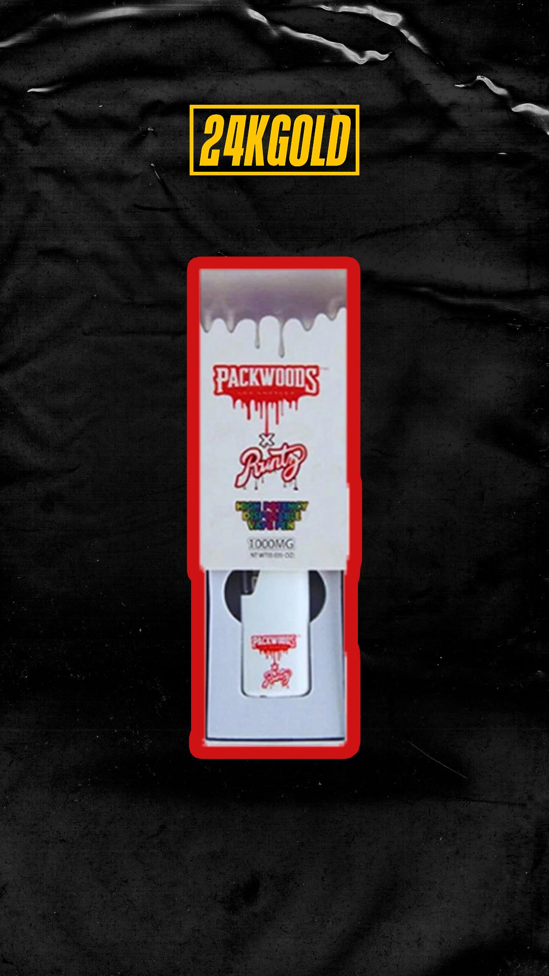 Desechables Packwoods x Runtz – 1000mg