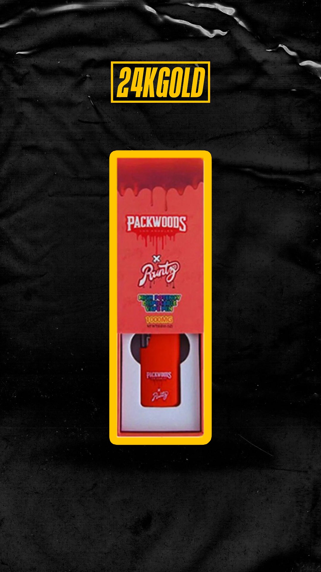 Desechables Packwoods x Runtz – 1000mg